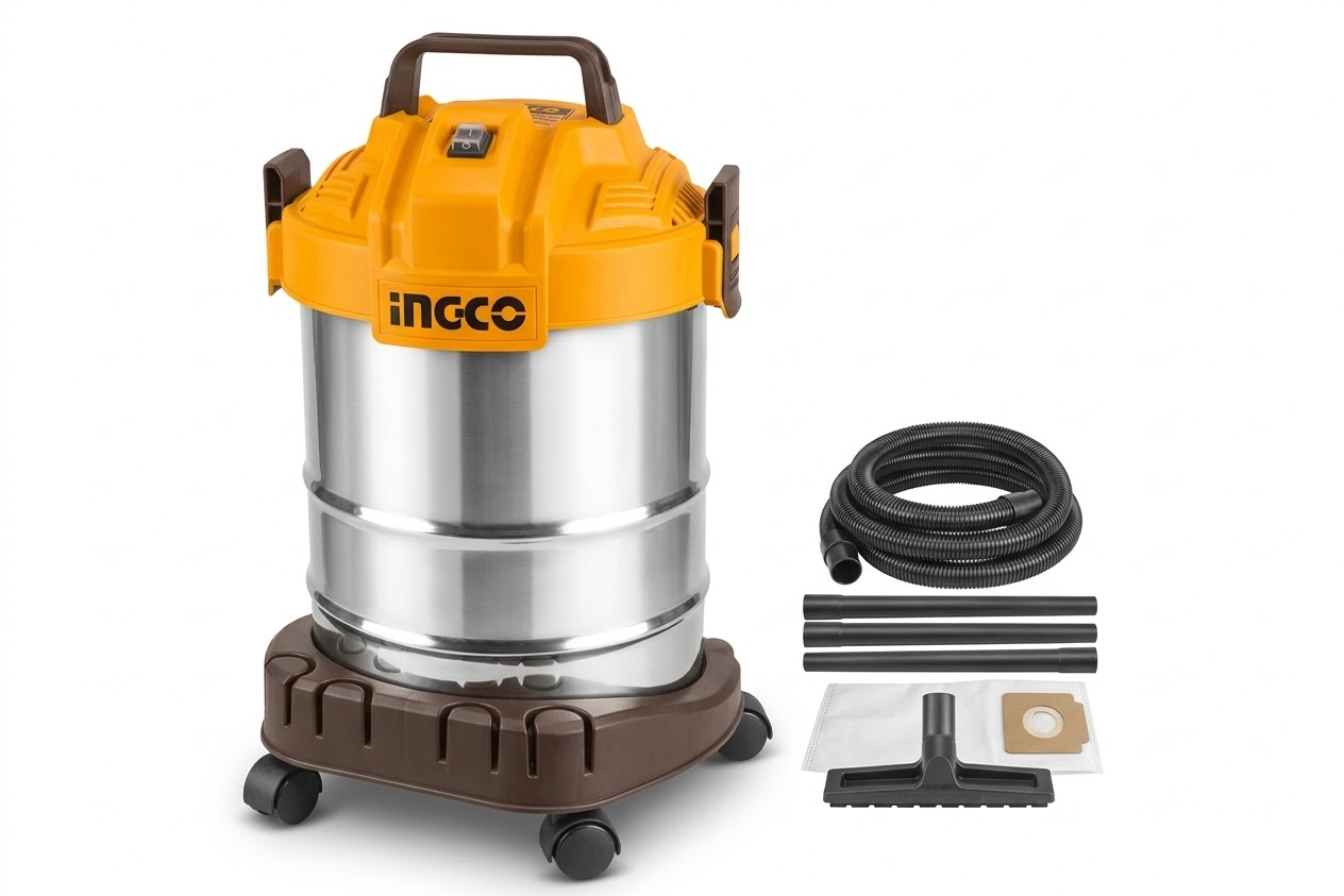 Aspirateur a eau et a poussiere